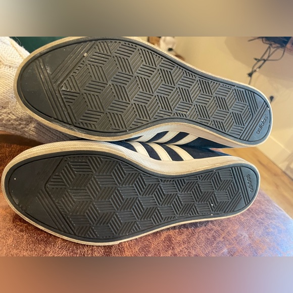 Adidas Ortholite Float Navy suede tennis shoes - Picture 9 of 10